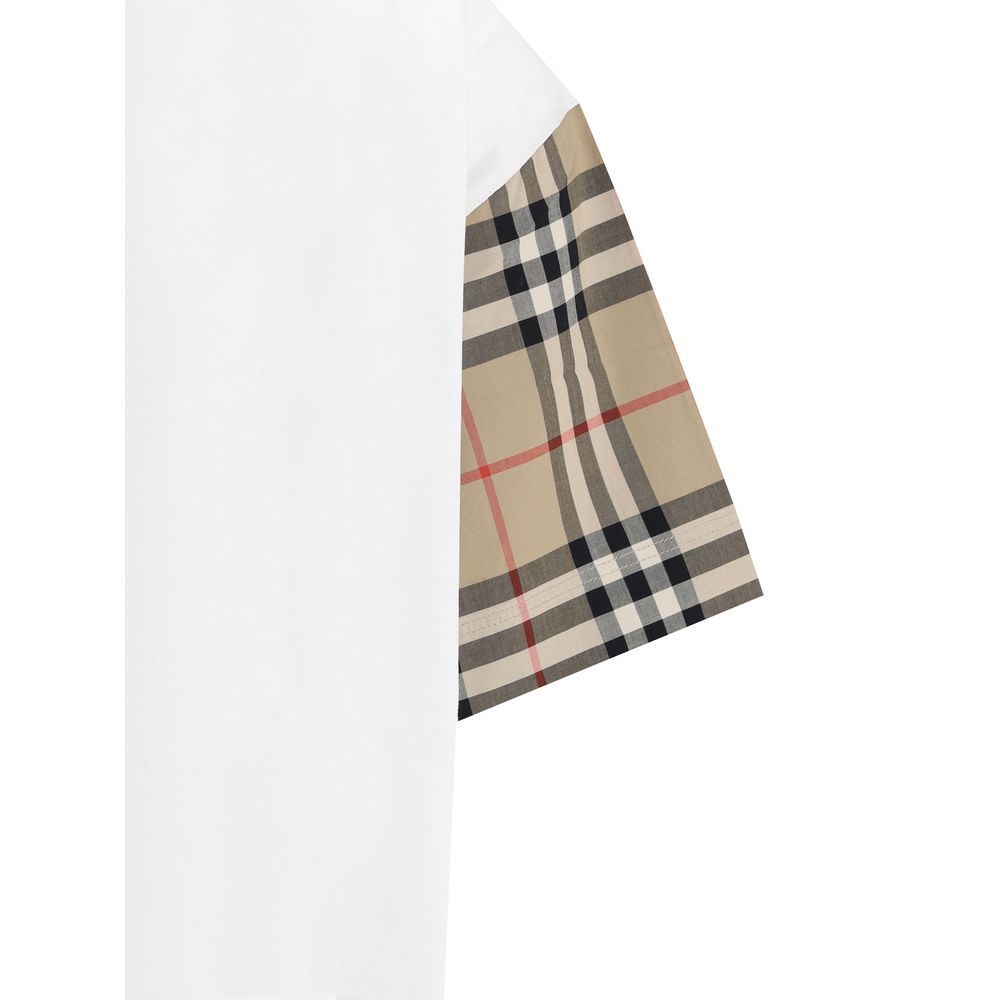 Burberry Weißes Baumwoll-T-Shirt