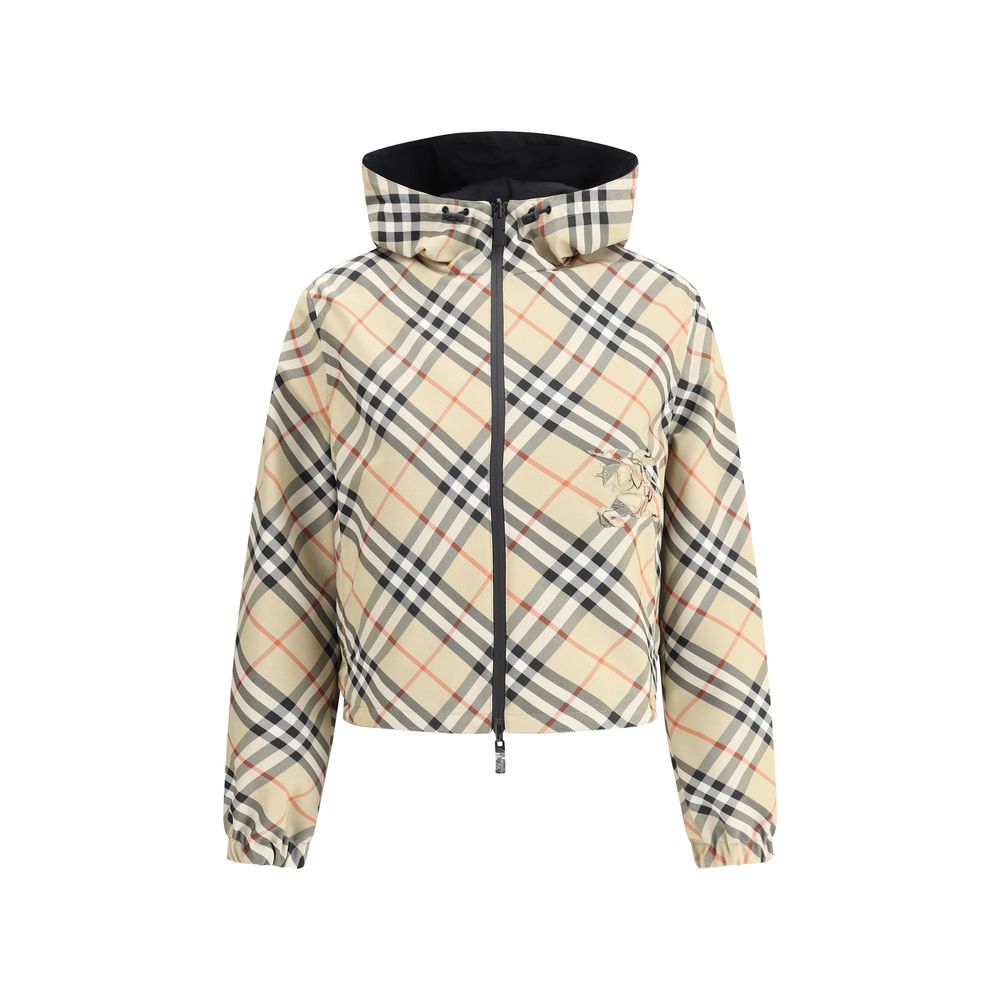 Burberry Braune Polyester-Jacke