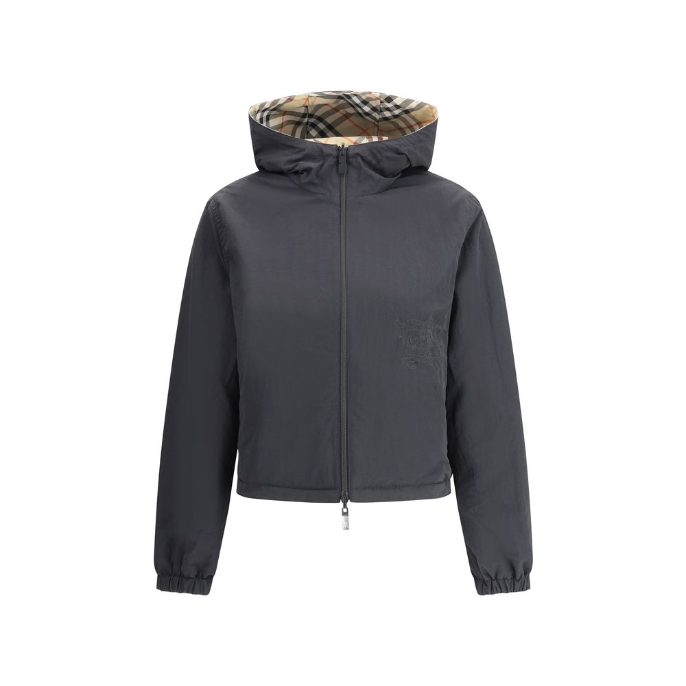 Burberry Braune Polyester-Jacke