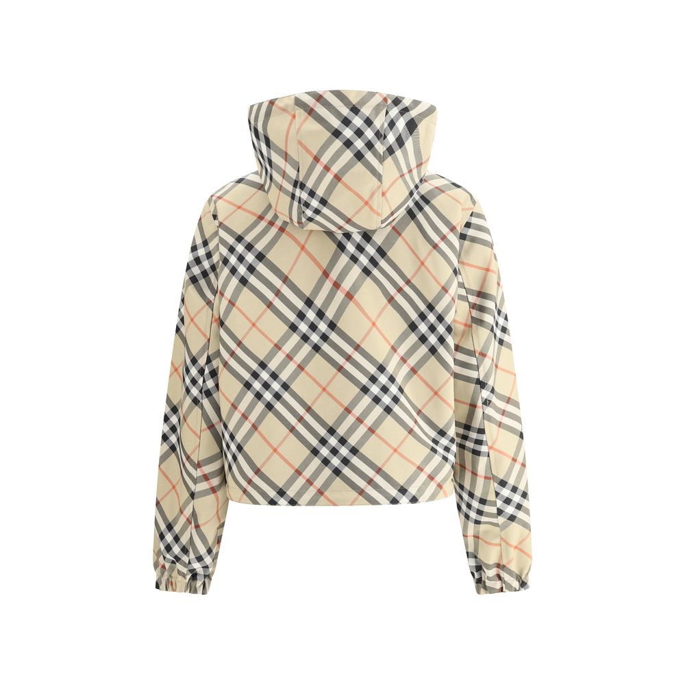Burberry Braune Polyester-Jacke