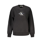 Calvin Klein Schwarzer Baumwollpullover für Frauen