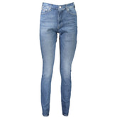 Tommy Hilfiger Blaue Baumwoll-Skinny-Jeans für Frauen