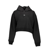 Calvin Klein Schwarzer Baumwollpullover für Frauen