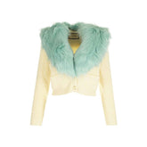 Gucci Weißer Woll-Cardigan