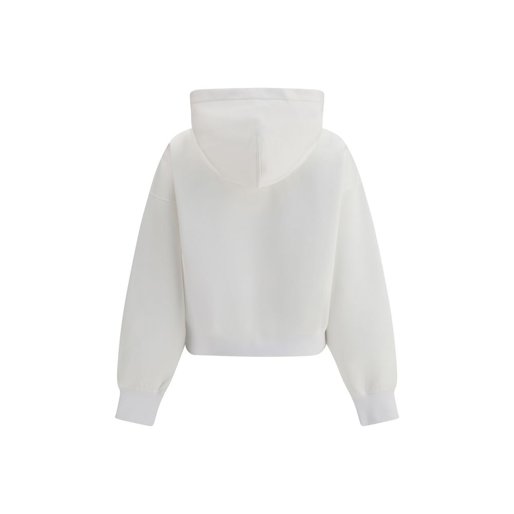 Gucci Baumwoll-Sweatshirt in Reinweiß