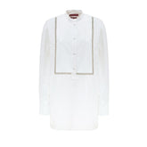 Gucci Weiße Baumwollbluse