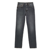 Gucci Graue Baumwolljeans mit Relaxed Fit