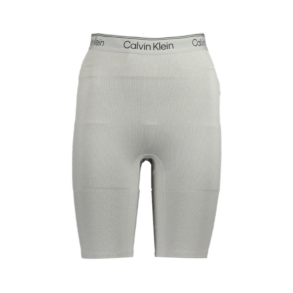 Calvin Klein Graue Polyester-Hose