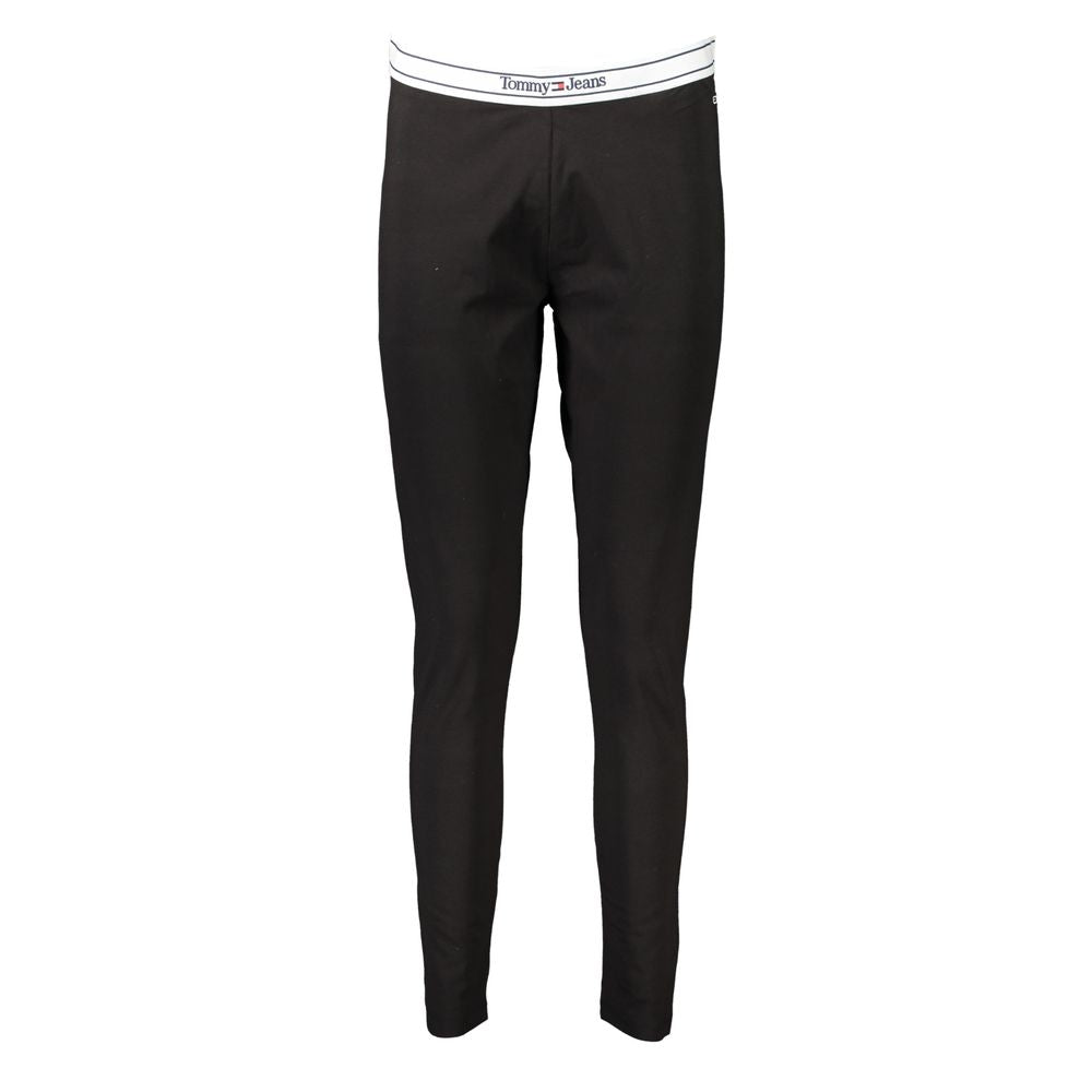 Tommy Hilfiger Schwarze Baumwollhose