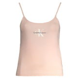 Calvin Klein Rosa Baumwoll-Tank-Top