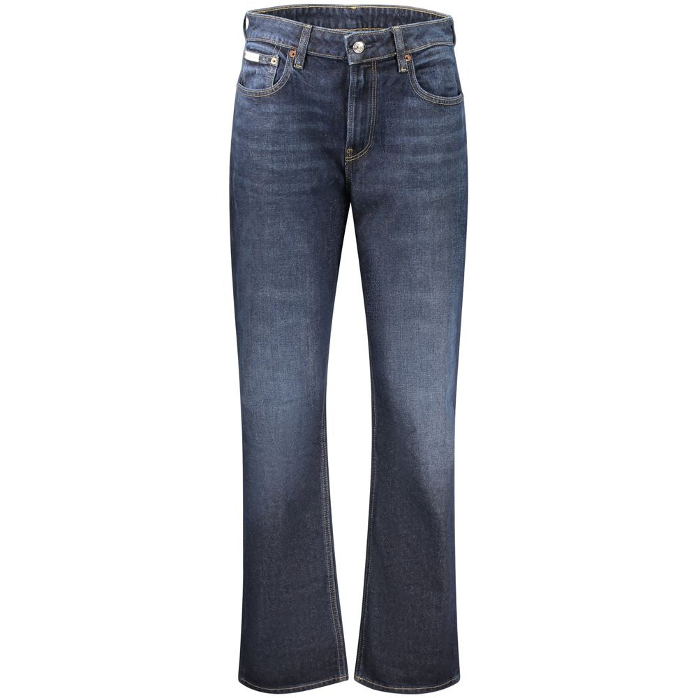 Calvin Klein Blaue Baumwoll-Jeans aus Denim