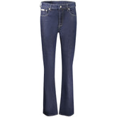 Calvin Klein Blaue Baumwoll-Jeans
