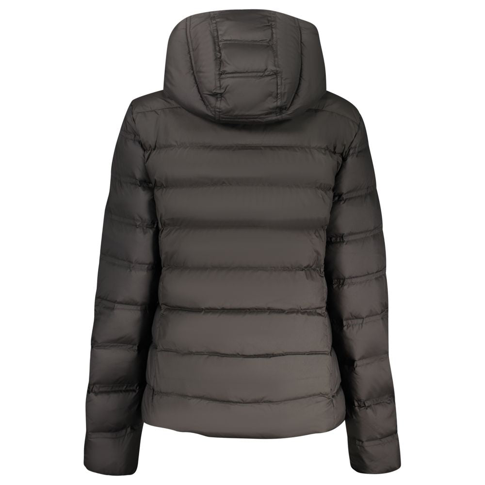 Tommy Hilfiger Schwarze Damenjacke aus recyceltem Polyester