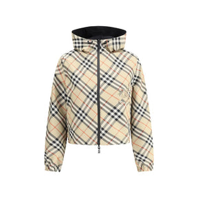 Burberry Braune Polyester-Jacke
