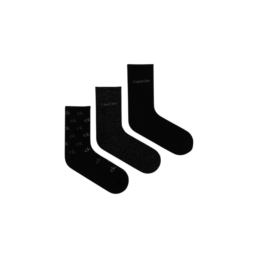Calvin Klein Schwarze Baumwollsocken