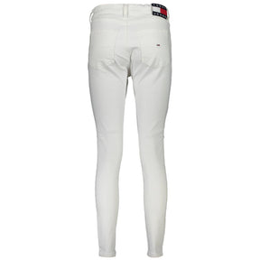 Tommy Hilfiger Weiße Baumwoll-Jeans für Frauen