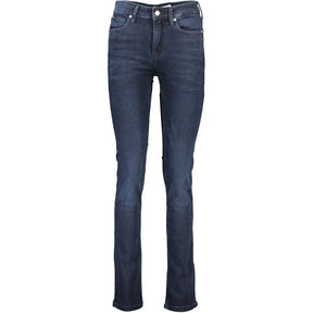Calvin Klein Blaue Baumwolle Frauen Jeans