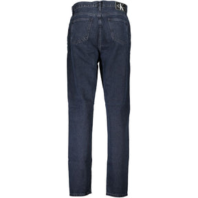 Calvin Klein Blaue Recycelte Baumwolle Damen Jeans