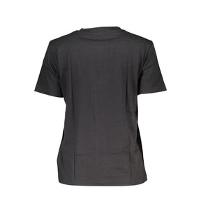 Calvin Klein Schwarzes Baumwoll-T-Shirt für Frauen