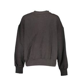 Calvin Klein Schwarzer Baumwollpullover für Frauen