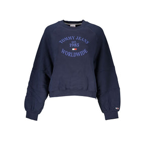 Tommy Hilfiger Blauer Baumwollpullover für Frauen