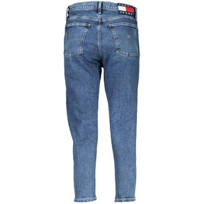 Tommy Hilfiger Blaue Slim-Fit-Jeans aus Baumwolle für Frauen