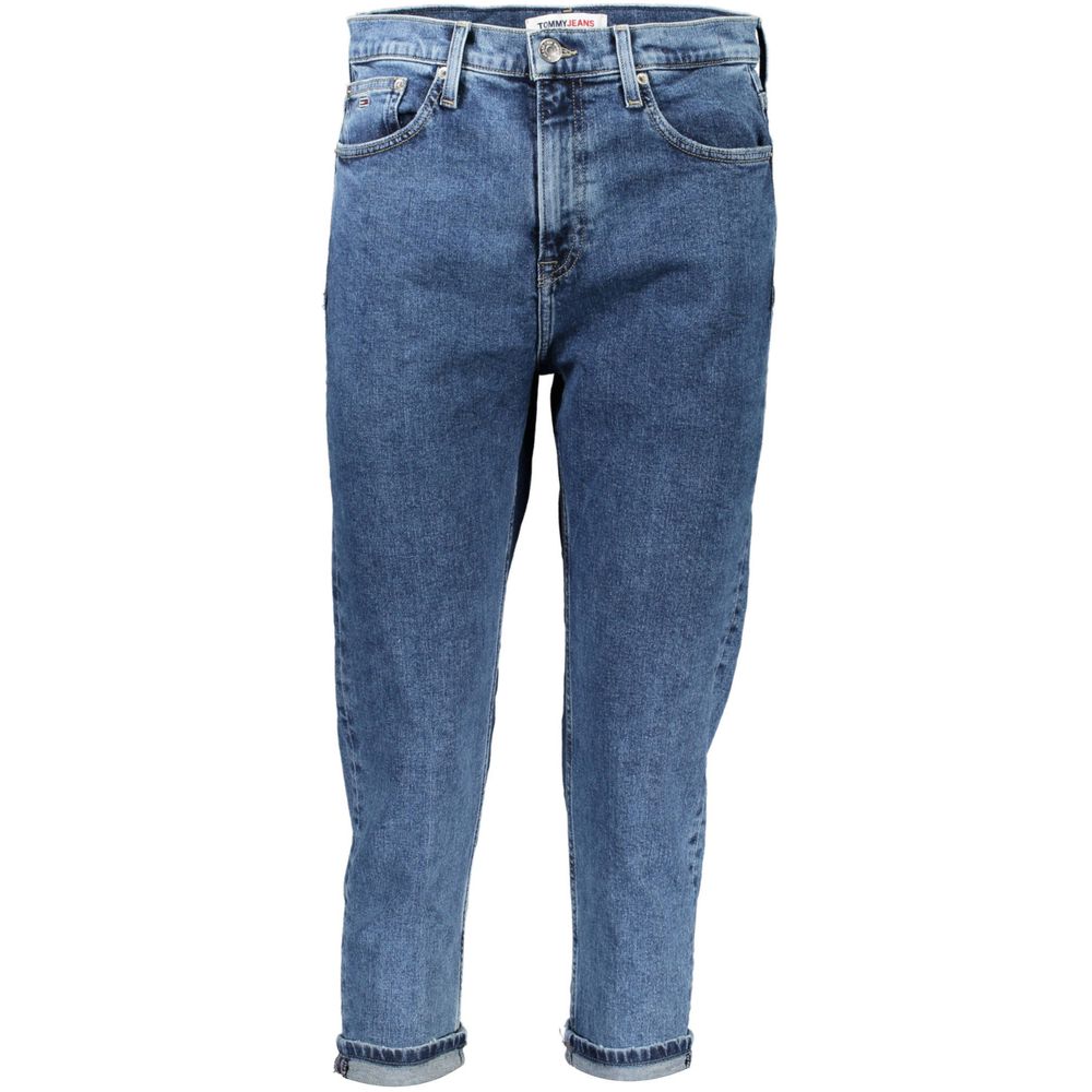 Tommy Hilfiger Blaue Slim-Fit-Jeans aus Baumwolle für Frauen