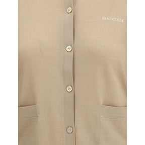 Gucci Beiger Kaschmir-Cardigan