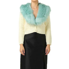 Gucci Weißer Woll-Cardigan