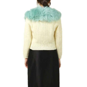 Gucci Weißer Woll-Cardigan