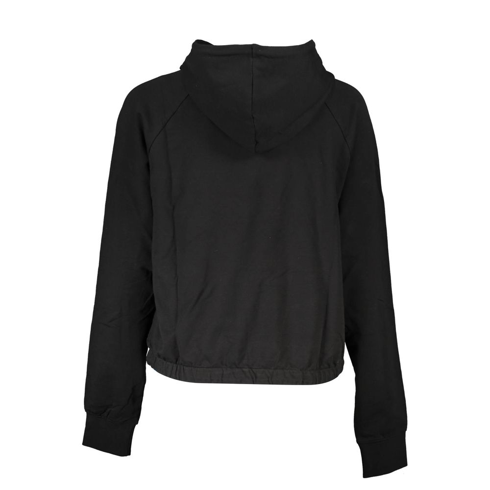 Fila Schwarzer Baumwollpullover für Frauen