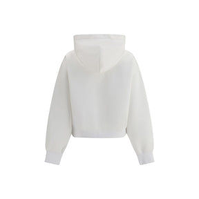 Gucci Baumwoll-Sweatshirt in Reinweiß
