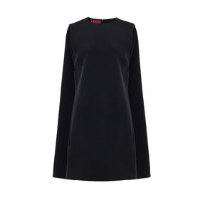 Gucci Schwarzes Wollkleid für den Alltag