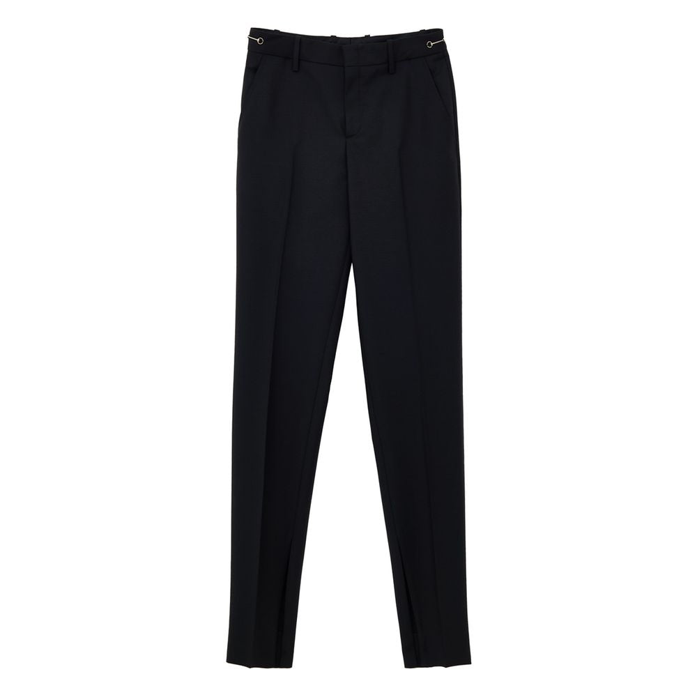 Gucci Schwarze Woll-Hosen für formelle Anlässe