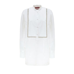Gucci Weiße Baumwollbluse