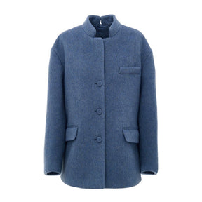 Gucci Hellblauer Wollmantel