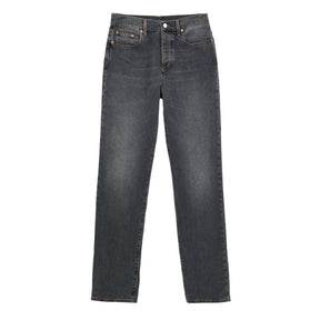 Gucci Graue Baumwolljeans mit Relaxed Fit