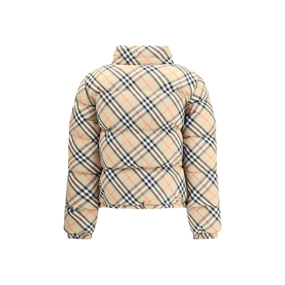 Burberry Beiger Polyester-Mantel