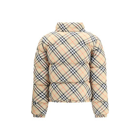 Burberry Beiger Polyester-Mantel
