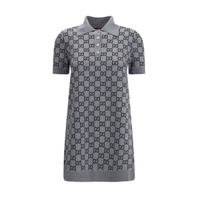 Gucci Graues Wollkleid für den Alltag