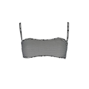 Karl Lagerfeld Schwarz Elastan Bademode