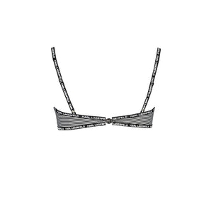 Karl Lagerfeld Schwarz Elastan Bademode