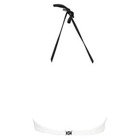 Karl Lagerfeld Weiße Elastan-Badebekleidung