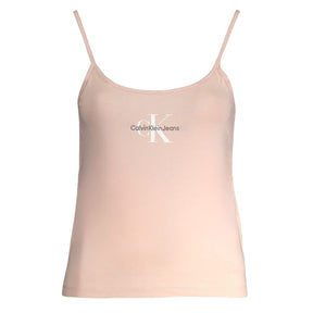 Calvin Klein Rosa Baumwoll-Tank-Top