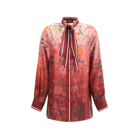 Gucci Seidenblumenhemd