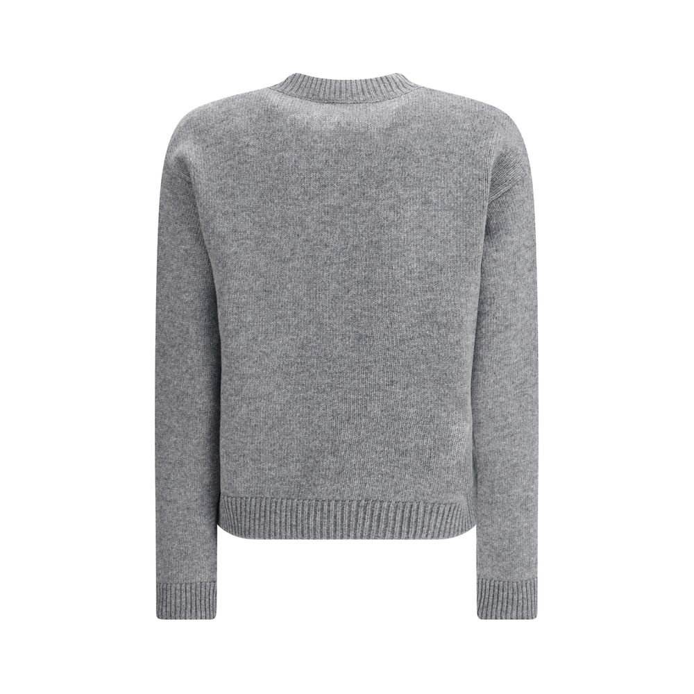 Gucci Pullover aus Wolle mit gesticktem Monogramm