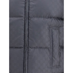 Gucci Schwarze Wollweste ohne Ärmel