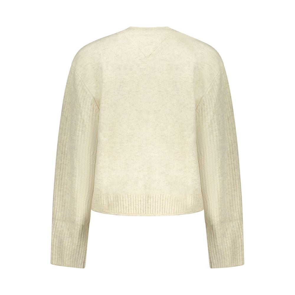 Tommy Hilfiger Beiger Wollpullover für Damen