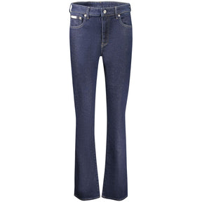 Calvin Klein Blaue Baumwoll-Jeans